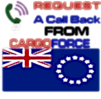 cargo to cook islands from UK